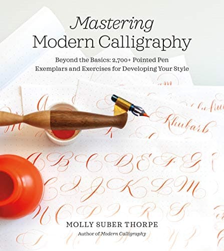Modern Calligraphy and Copperplate: Pointed Pen Basics - An Artful Mom